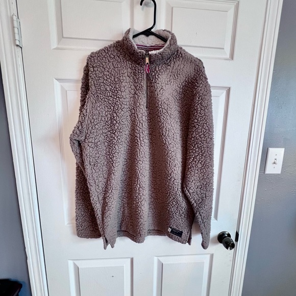 Southern Marsh Appalachian Pile Sherpa
Pullover Taupe Color Men’s Size Large - Picture 2 of 9